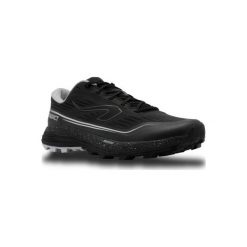 Buty do biegania męskie trail Race ULTRA czarno-białe. Czarne buty sportowe męskie EVADICT, z poliesteru, bez zapięcia, do biegania. Za 299,99 zł.