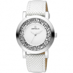 Zegarek kwarcowy w kolorze biało-srebrnym. Białe, analogowe zegarki damskie Esprit Watches, srebrne. W wyprzedaży za 181,95 zł.