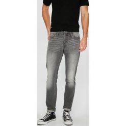 Jack & Jones - Jeansy Tim. Szare jeansy męskie Jack & Jones, bez wzorów. W wyprzedaży za 119,90 zł.
