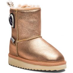 Buty PEPE JEANS - Angel Teeth PGS50135 Pink Champagne 304. Żółte śniegowce dziewczęce Pepe Jeans, bez zapięcia. W wyprzedaży za 169,00 zł.