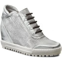 Sneakersy damskie: Sneakersy EKSBUT – 75-3880-D38/369-1G Srebro Lic