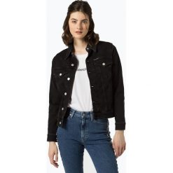 Calvin Klein Jeans - Damska kurtka jeansowa, czarny. Czarne kurtki damskie Calvin Klein Jeans, s, bez wzorów, z jeansu, bez kaptura. Za 449,95 zł.