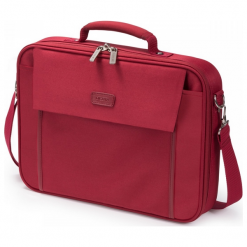 Dicota Multi Base 14" - 15.6" czerwona. Czerwone torby na laptopa Dicota, bez wzorów, z poliesteru. Za 99,90 zł.
