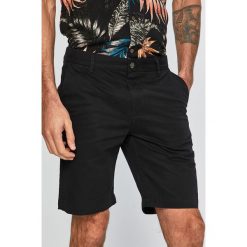 Calvin Klein Jeans - Szorty. Czarne spodenki i szorty męskie Calvin Klein Jeans, bez wzorów, z elastanu, casualowe. W wyprzedaży za 239,90 zł.