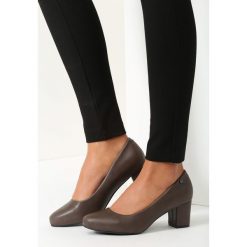 Buty ślubne damskie: Ciemnoszare Czółenka Gracious Compelle