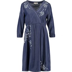 Sukienki hiszpanki: Cream FELICIA Sukienka letnia dark navy