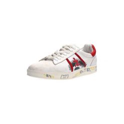 Buty Premiata ANDY. Białe trampki męskie Premiata, bez wzorów, bez zapięcia. Za 430,88 zł.