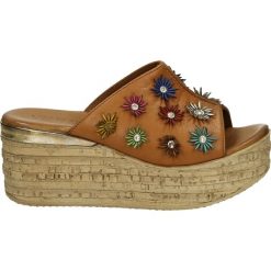 Klapki damskie: Klapki - 302A171 BROWN