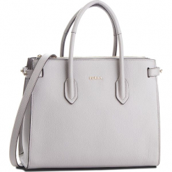 Torebka FURLA - Pin 977682 B BLS1 OAS Onice e. Szare torebki klasyczne damskie Furla, bez wzorów, ze skóry, klasyczne, bez dodatków. W wyprzedaży za 739,00 zł.