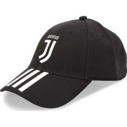 Czapka z daszkiem adidas - Juve 3S Cap CY5558 Black/White. Czarne czapki z daszkiem męskie Adidas, z bawełny. Za 79,95 zł.