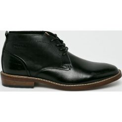 Big Star - Buty. Czarne buty wizytowe męskie marki BIG STAR, ze skóry, na sznurówki. W wyprzedaży za 159,90 zł.