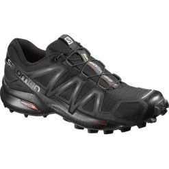 Salomon buty do biegania Speedcross 4 W Black/Black/Black Meta 37.3. Czarne buty sportowe damskie Salomon, bez wzorów, sportowe, do biegania. Za 449,00 zł.