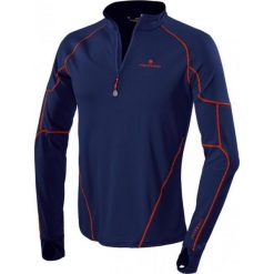 Ferrino koszulka męska Emilius Anorak Unisex Deep Blue L. Niebieskie koszulki męskie termoaktywne Ferrino, m, bez wzorów, z włókna, bez kołnierzyka, z długim rękawem, długie, outdoorowe. W wyprzedaży za 215,00 zł.