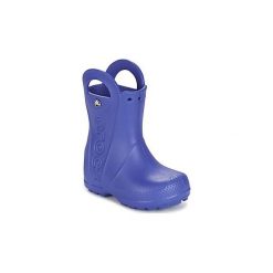 Kalosze Dziecko Crocs HANDLE IT RAIN BOOT. Niebieskie kalosze dziewczęce Crocs. Za 129,00 zł.
