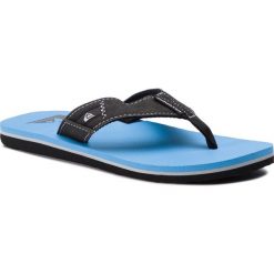 Japonki QUIKSILVER - AQYL100570 Xkbk. Czarne klapki męskie Quiksilver, bez wzorów, z tworzywa sztucznego. W wyprzedaży za 79,00 zł.