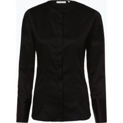 Odzież: Eterna Slim Fit - Bluzka damska – łatwa w prasowaniu, czarny