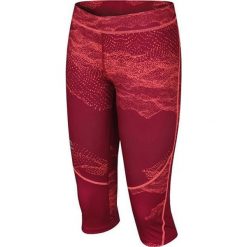 Hannah Relay Cherry Jubilee Ladies Sporting legíny (rozmiar 34). Czerwone spodnie damskie Hannah, bez wzorów, z materiału, outdoorowe. W wyprzedaży za 116,00 zł.