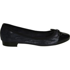 Baleriny - 6499 G-L BLU. Czarne baleriny damskie Venezia, ze skóry. Za 159,00 zł.