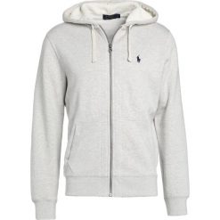 Polo Ralph Lauren HOOD Bluza rozpinana light grey. Szare bluzy męskie rozpinane marki Polo Ralph Lauren, m, w kolorowe wzory, z bawełny. Za 539,00 zł.