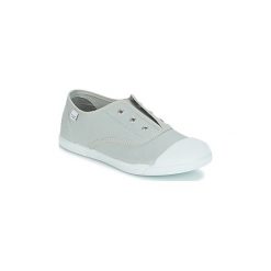 Buty Dziecko Citrouille et Compagnie RIVIALELLE. Szare trampki dziewczęce marki Citrouille et Compagnie, bez wzorów, bez zapięcia. Za 109,00 zł.