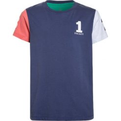 Hackett London Tshirt z nadrukiem blau. Niebieskie t-shirty męskie marki Hackett London, z nadrukiem, z bawełny. Za 149,00 zł.