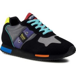 Sneakersy BLAUER - F0DASH02/NYL S Fantasy. Czarne trampki chłopięce Blauer, bez wzorów, ze skóry ekologicznej, na sznurówki. Za 319,00 zł.