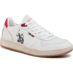 Sneakersy U.S. POLO ASSN. - Jackson ALWYN4131S0/Y1 Whi/Red. Białe sneakersy męskie U.S. Polo Assn., bez wzorów, ze skóry ekologicznej, bez zapięcia. W wyprzedaży za 339,00 zł.