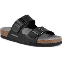 Chodaki męskie: Klapki DR. BRINKMANN - 601141 Czarny