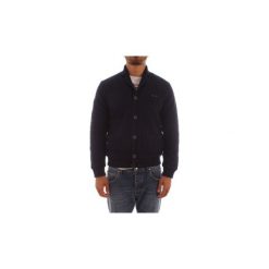 Swetry rozpinane / Kardigany Sun68 K29155. Niebieskie swetry męskie SUN68, s, bez wzorów, bez kołnierzyka, bez kaptura. Za 714,03 zł.
