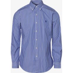 Polo Ralph Lauren - Koszula męska – Slim Fit, niebieski. Niebieskie koszule męskie Polo Ralph Lauren, xl, w paski, z bawełny, polo, bez rękawów. Za 499,95 zł.