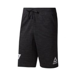 Reebok UFC Fan Gear Short, UFC Fan Gear Short | L. Czarne spodenki i szorty męskie Reebok, m, bez wzorów, krótkie. W wyprzedaży za 272,24 zł.