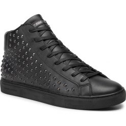 Sneakersy CRIME LONDON - Infinity 11575AA2.20 Czarny. Czarne półbuty damskie Crime London, na co dzień, bez wzorów, ze skóry, bez obcasa, na płaskiej podeszwie, bez zapięcia. W wyprzedaży za 529,00 zł.