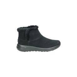 Śniegowce Skechers 15501-BBK. Czarne buty zimowe damskie marki Skechers. Za 307,59 zł.