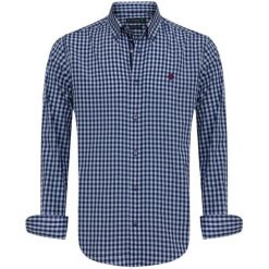 Sir Raymond Tailor Męska Koszula Under L Ciemny Niebieski. Niebieskie koszule męskie Sir Raymond Tailor, m, w kratkę, bez kołnierzyka, bez rękawów. Za 149,00 zł.