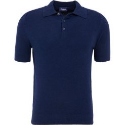 Koszulki polo: Drumohr POLO SPUGNA Koszulka polo navy