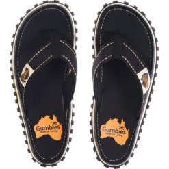 Chodaki męskie: Gumbies Japonki męskie Gumbies Islander Canvas Flip-Flops BLACK r. 38