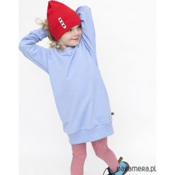 TUNIKA - błękit. Niebieskie sukienki dziewczęce marki Pakamera, z bawełny. Za 89,00 zł.