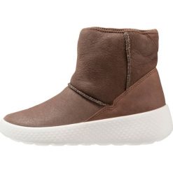 Buty zimowe damskie: ecco UKIUK Śniegowce cocoa brown/warm grey