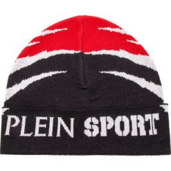 Czapka PLEIN SPORT - Bonnet A18 MAC0337 STE003N Black 02. Czerwone czapki męskie marki Plein Sport, bez wzorów, z wełny, sportowe. W wyprzedaży za 439,00 zł.