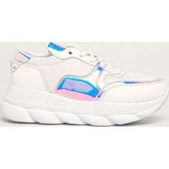 Badura - Buty. Białe buty sportowe damskie Badura, bez wzorów, ze skóry, sportowe. Za 369,90 zł.