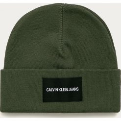 Calvin Klein Jeans - Czapka. Czapki męskie Calvin Klein Jeans, z aplikacjami, z bawełny. Za 179,90 zł.