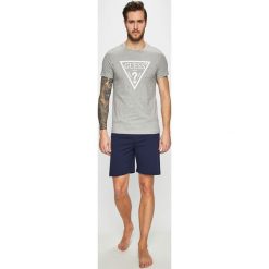 Guess Jeans - Piżama. Szare piżamy męskie Guess Jeans, xl, z nadrukiem, z bawełny, bez rękawów. Za 259,90 zł.