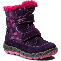 Kozaki dziewczęce: Śniegowce SUPERFIT – GORE-TEX 1-00015-54 S Raisin Kombi