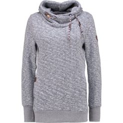 Bluzy rozpinane damskie: Ragwear BEAT Bluza z kapturem indigo melange