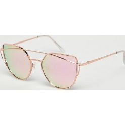 Tally Weijl - Okulary. Różowe okulary przeciwsłoneczne damskie TALLY WEIJL. W wyprzedaży za 24,90 zł.