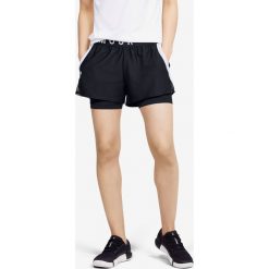 Under Armour Play Up Szorty Czarny. Czarne szorty damskie Under Armour, xs, bez wzorów, z poliesteru. Za 171,95 zł.