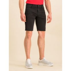 Szorty jeansowe Emporio Armani 3H1PA6 1N4ZZ 0999. Czarne spodenki i szorty męskie Emporio Armani, m, bez wzorów, z jeansu. W wyprzedaży za 389,00 zł.