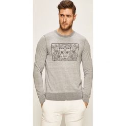 Joop! - Bluza. Szare bluzy męskie JOOP!, m, z nadrukiem, z bawełny, z okrągłym kołnierzem, bez rękawów, bez kaptura. W wyprzedaży za 439,90 zł.