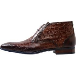Giorgio 1958 Eleganckie buty babilas cognac. Brązowe buty wizytowe męskie Giorgio 1958, z materiału, na sznurówki. Za 719,00 zł.
