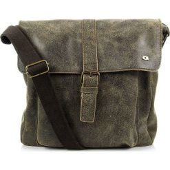Torba skórzana unisex listonoszka przez ramię DAAG Jazzy Risk 36 brązowa - Brązowy. Pomarańczowe torby męskie skórzane daag, bez wzorów, ze skóry, na ramię. Za 324,99 zł.